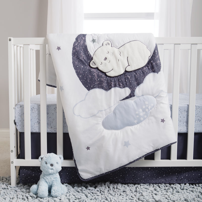 Isabelle Max Urcino Sammy And Lou Bearly Dreaming 4 Piece Crib Bedding Set Reviews Wayfair